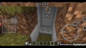 сделал свою секретную комнату в Майнкрафте