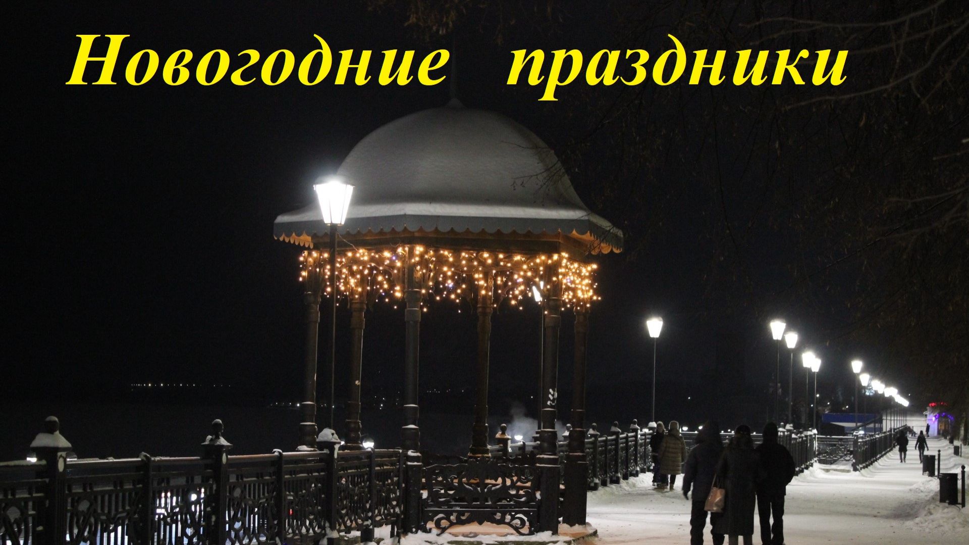 Новогодняя видеозарисовка