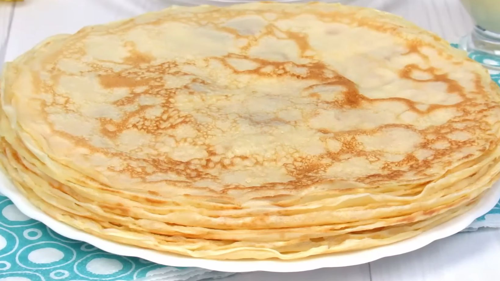 Быстрый рецепт блинов на молоке - рецепт на Eda.video смотреть онлайн