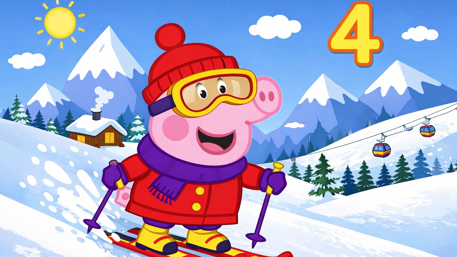 4 частьСвинка пеппа игра для детей. Прохождение 4