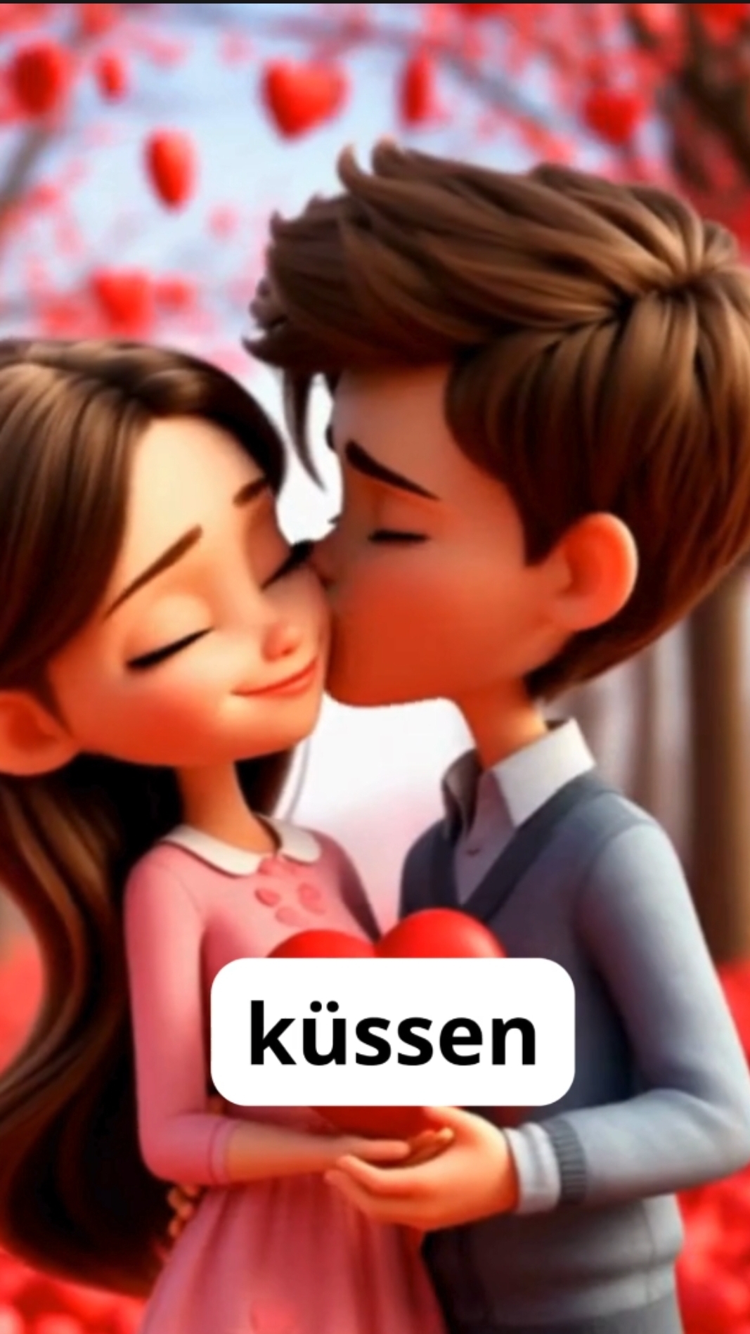 Deutsch zum Valentinstag  День Святого Валентина  Учим немецкий