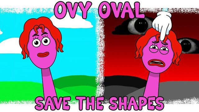 Новый Sprunki OC из вселенной Save The Shapes! Ови Овал – мой дизайн смотреть онлайн