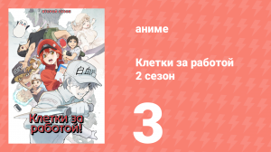 Клетки за работой 2 сезон 3 серия (аниме-сериал, 2021)