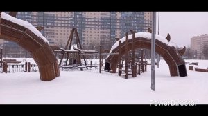 Зимний Муринский парк.