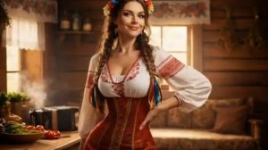 Развернулась наклонилась озорная ЧАСТУШКА