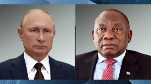 Состоялся телефонный разговор президентов России и Южно-Африканской республики.