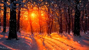 ❄️ ЗИМНЯЯ УСПОКАИВАЮЩАЯ МУЗЫКА ДЛЯ СНА 🎵 РАССЛАБЛЯЮЩАЯ МУЗЫКА ДЛЯ ДУШИ И ПОДАВЛЕНИЯ СТРЕССА В ЛЕСУ