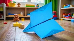 Бумажный самолетик очень просто