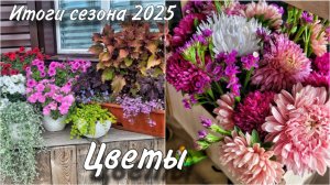 Итоги сезона 2025 / Цветы 🌺