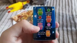 Распаковка игрушек, с Басиком! у меня появилась курочку кричалка уряяяя