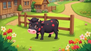 ПОЛЬСКАЯ скороговорка про корову(Czarna krowa w kropki bordo)