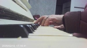 Пианино: народная - "Во поле орешина"