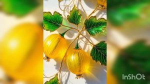 ЯГОДЫ КРЫЖОВНИКА ЭСКИЗ БРОШЬ нейросеть