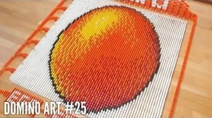 ОГРОМНОЕ ЯЙЦО, СДЕЛАННОЕ ИЗ 6500 КОСТЯШЕК ДОМИНО | Domino Art