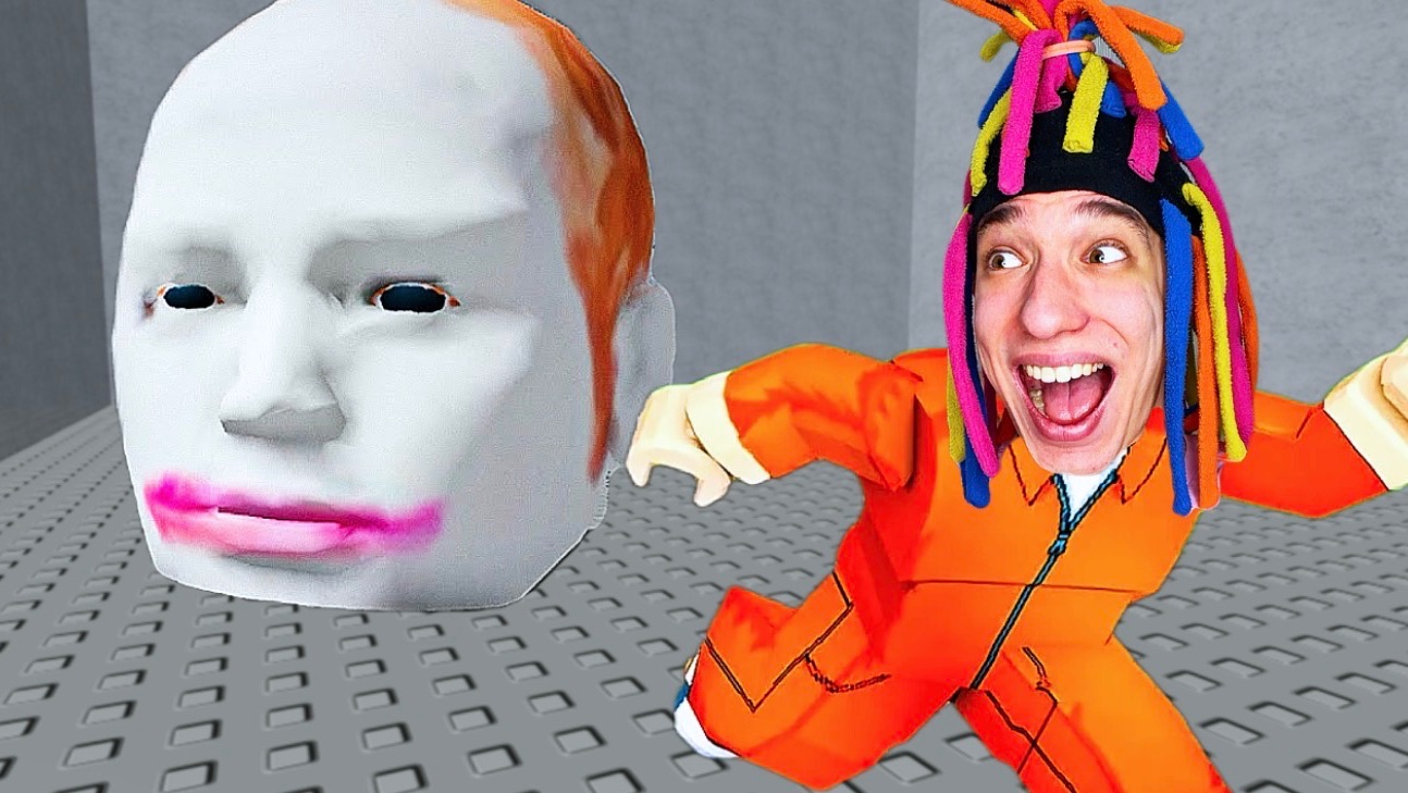 КИТАЙКА ПОБЕГ ОТ БЕГУЩЕЙ ГОЛОВЫ В ROBLOX! смотреть онлайн