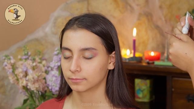 Maquillaje ASMR de hada con los susurros suaves de María Elisa смотреть онлайн