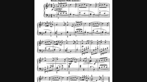 Чайковский Детский альбом_, № 16 _Старинная французская песенка