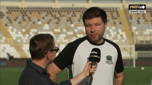 Интервью Мурада Мусаева перед матчем. Динамо - Краснодар. WINLINE Зимний Кубок РПЛ 2026. Футбол