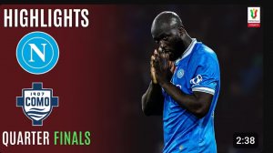 Наполи — Комо. Обзор матча 10.02.2026. Кубок Италии 1/4