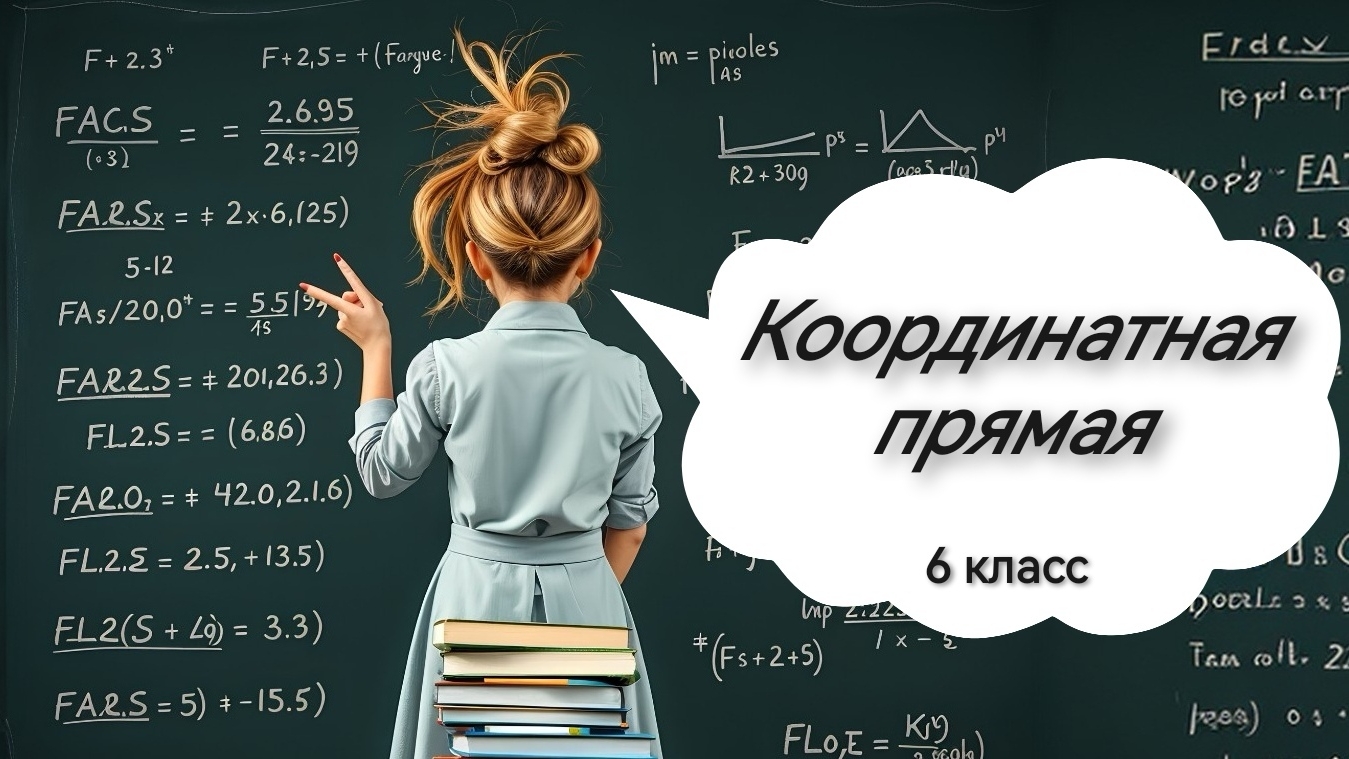 Координатная прямая. 6 класс