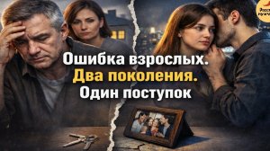 Ошибка взрослых. Два поколения. Один поступок | Рассказ мужчины
