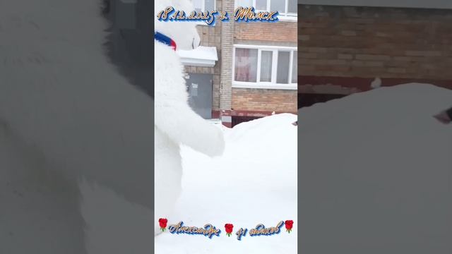 18.12.2026. г. Томск. Сюрприз от подруги.