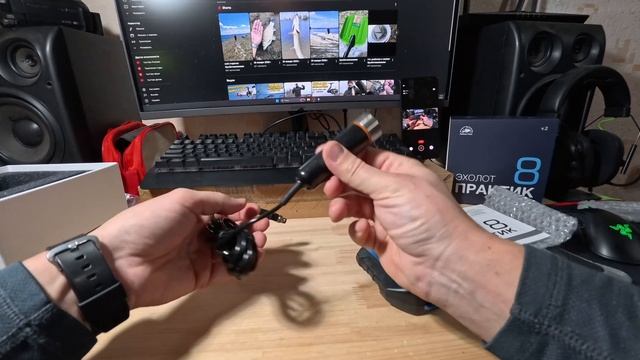 Эхолот ПРАКТИК 8 Распаковка и первый взгляд. Лучший подарок рыбаку!