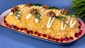 Десять салатов за 20 минут! Большой Праздничный СБОРНИК! Нестандартно, красиво и вкусно БЕЗУМНО!