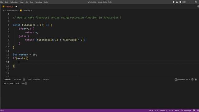 Experience frontend Interview || How to make Fibonacci series in JavaScript #10 #reactjs #frontend