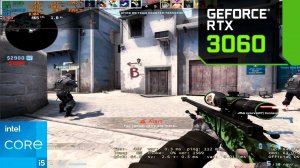 CS:GO : RTX 3060 + i5-12400F