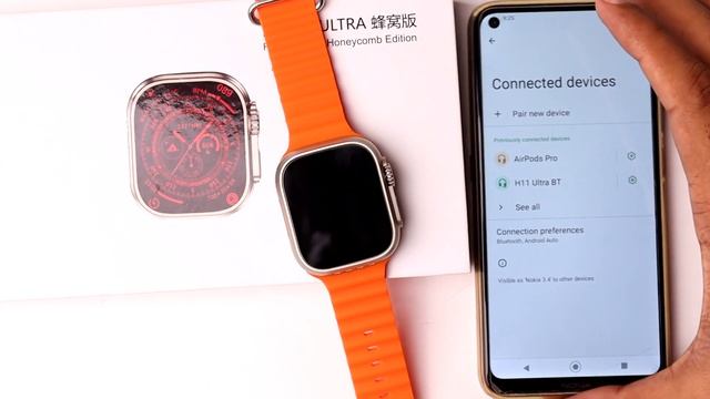 How to Bluetooth Pair with S8 Ultra 4G Smartwatch to Phone смотреть онлайн