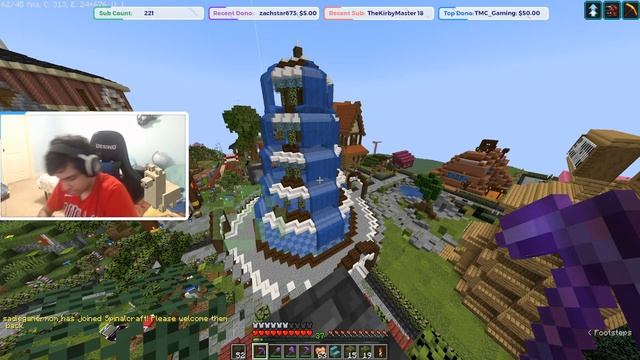 Playing on Spinalcraft With ALL Viewers AFTER DARK! (JAVA + BEDROCK)! #11 | !discord смотреть онлайн