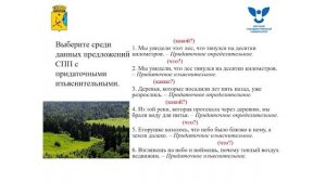 Выражение объектно-изъяснительных отношений в сложноподчиненном предложении