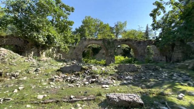 Каньон Окаце. Прогулка над пропастью. Водопад Кинчха. Фабрика чурчхелы. Красивые места Грузии. смотреть онлайн