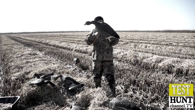 Охота на гуся.Гусиные чучела Sport Plast LC-940 смотреть онлайн