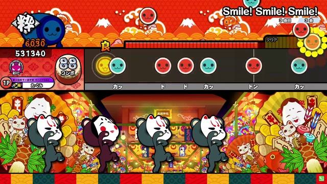 【太鼓の達人ニジイロver.】Smile! Smile! Smile! 全良 смотреть онлайн