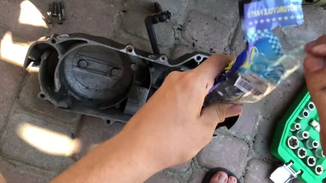 Не проворачивается заводная ножка (кикстартер). Заклинил мотор? Ремонт смотреть онлайн