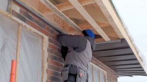 Фальцевая Кровля. Отделка свесов