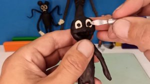 CARTOON CAT Лепка из Пластилина Картун Кэта / Монстры Тревора Хендерсона из пластилина