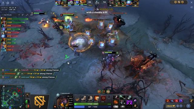 Timbersaw Mid | GG.Quinn | 2X MAJOR WINNER QUINN BROKEN TIMBERSAW BUILD | 7.33c Gameplay Highlights смотреть онлайн