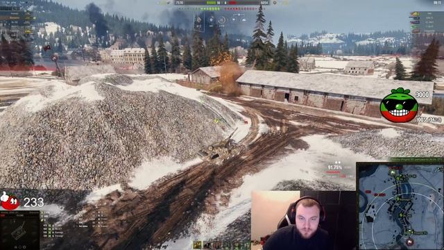 3 ОТМЕТКИ НА Rinoceronte — 93,28% | Мой Любимый Танк смотреть онлайн