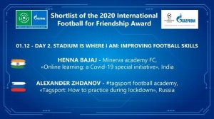 SHORTLIST of the 2020 International Football for Friendship Award.mp4