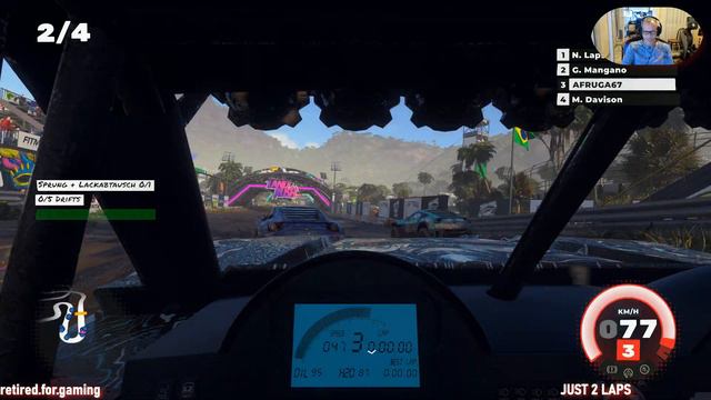 JUST 2 LAPS - Dirt 5 - Wild Spirits Career - Main Event - Volkswagen Atlas - Rio Seafront Brazil