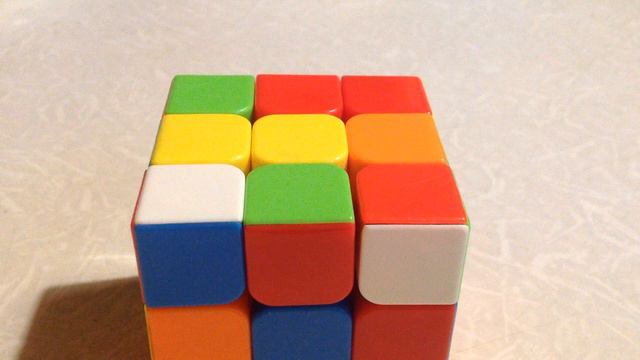 cube 3x3x3 stopmotion (первый слой кубика) смотреть онлайн