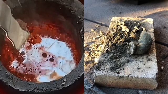 Huge 4KG Mirrored Bar - Bulk Brass Tap Casting - Trash To Treasure - ASMR Metal Melting BigStackD смотреть онлайн