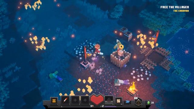 Let's Play Minecraft Dungeons - First Chapters PC Walkthrough Gameplay смотреть онлайн