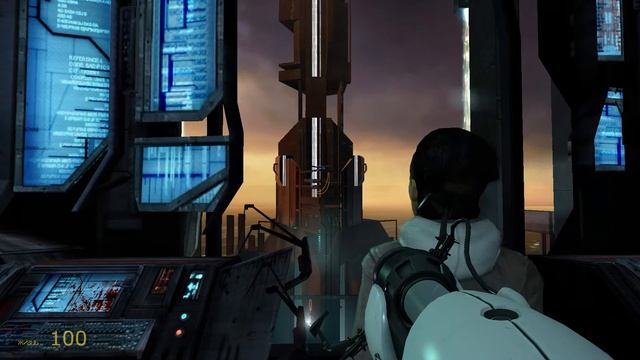 Прохождение Half-Life 2 с портальной пушкой тёмная энергия смотреть онлайн