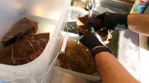 БАСТУРМА ИЗ ЛОСЯ ВЯЛЕНОЕ МЯСО ДИЧИ СЮФ КРАСНОДАРСКИЙ