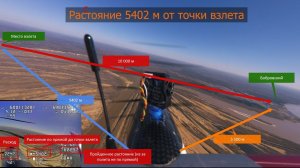 Полет на 5402 м ✅ eHawk 1500mm FPV 5.8