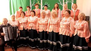 Народный хор "Зори Кубани" - Течёт речка по песочку (вариант 2)